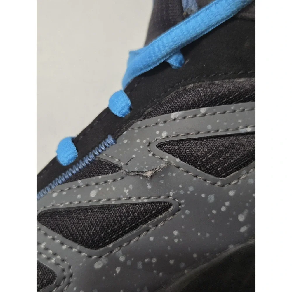 Salomon Outway Waterproof Hiking Boots ClimaSalomon Black Blue Kids Junior Sz 2